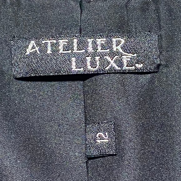 NWOT Blazer Charcoal Heather-Print Sz 12 - Picture 13 of 15